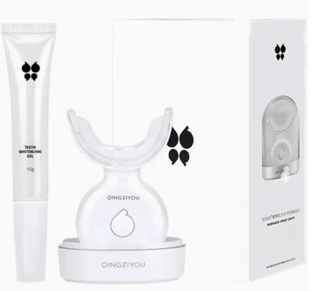 

Tooth beautifying instrument Tooth whitening instrument gel box to remove yellowness brighten and whiten effectively