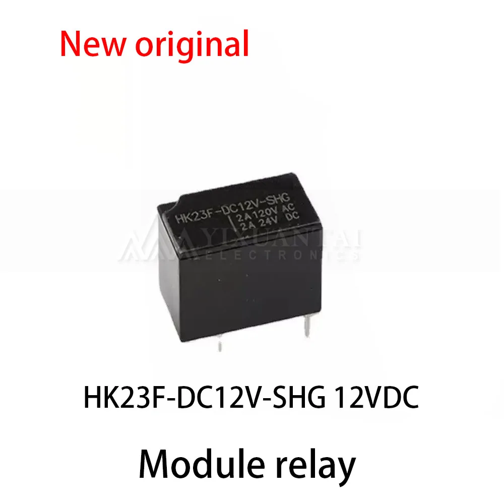 5pcs~10Pcs New HK23F-DC12V-SHG 12VDC Signal relay DC12V 6-pin