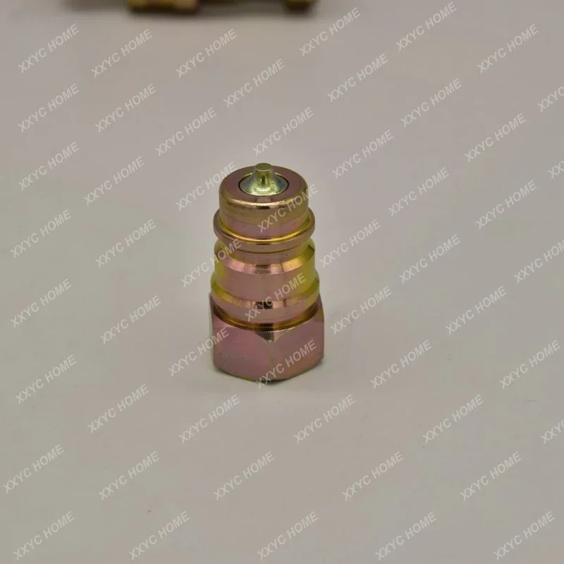 Self-Sealing Quick Connector High Pressure Docking Mechanical Equipment Hydraulic Oil Quick Connector Kze Two-Way Connector