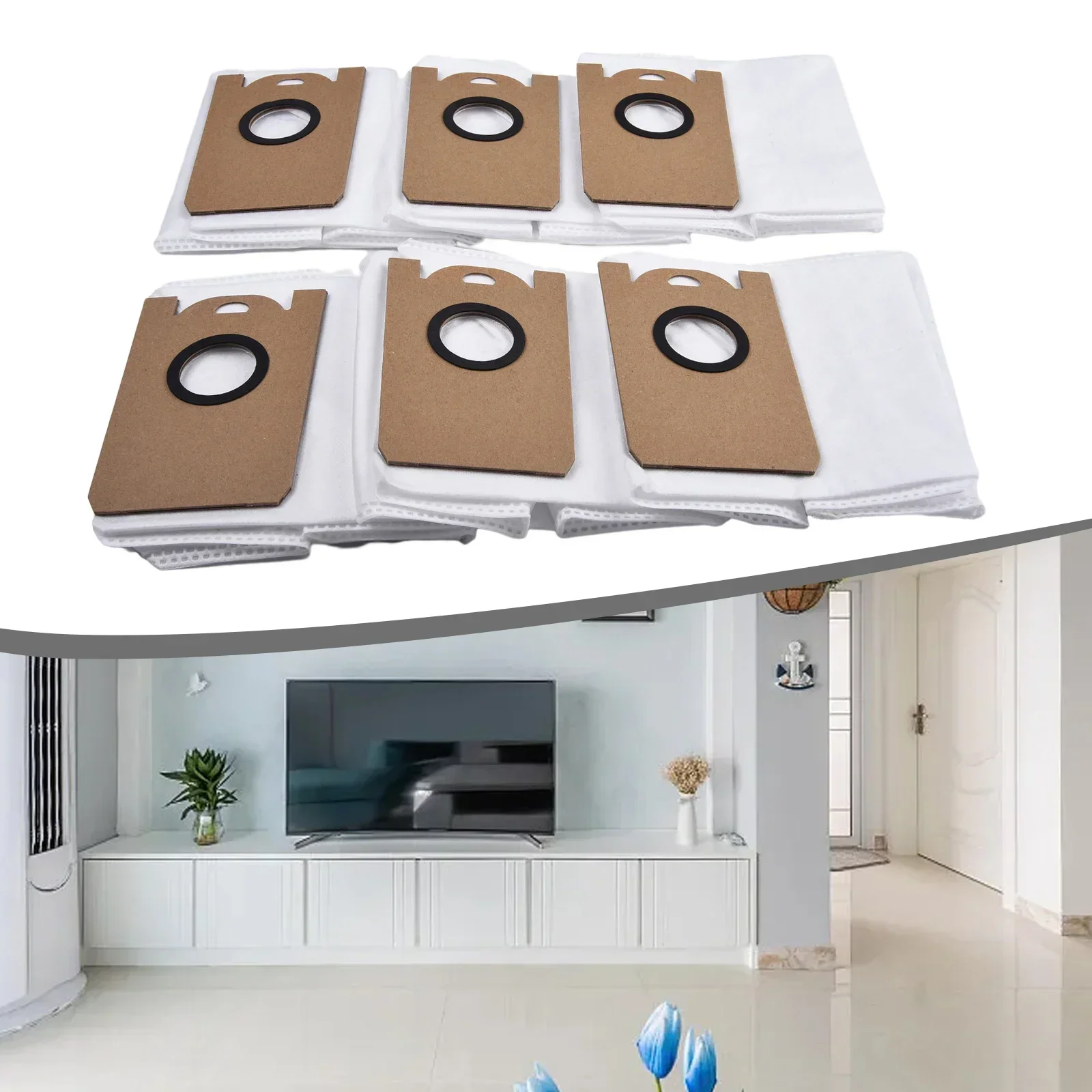 

Dust Bag For NEATSVOR S600 Robot Vacuum Cleaner Large Capacity Parts Accessories Dust Bags Colletion Mops Cloths Vacuum Cleaner