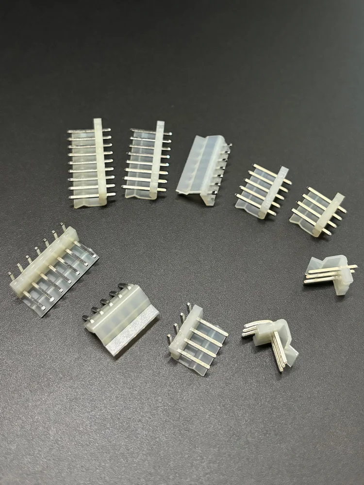 CH3.96 Pitch 2P 3P 4P 5P 6P 7P 8P 9P 10P 11P 12P Straight Foot Needle Holder Connector PCB Board Terminals Male Head Pin Socket