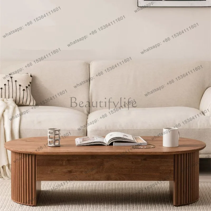 Retro Multifunction Coffee Tables Unique Simple Mesa De Centro Elevable Furniture Rustic Lift Top Coffee Tables Storage Classic