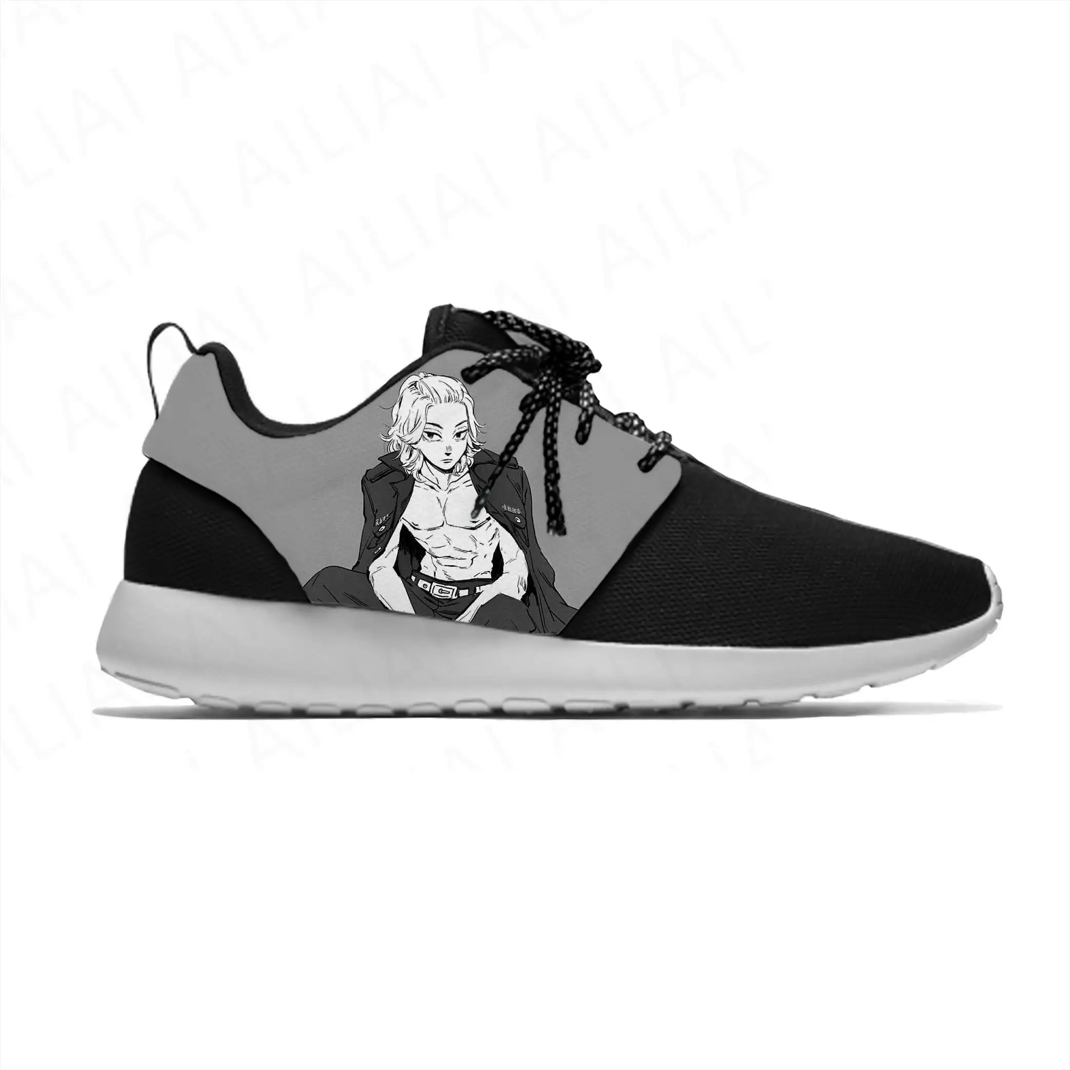 Anime Manga Cartoon Tokyo Revengers Sano Manjiro Sport Running Shoes Casual Breathable Lightweight 3D Print Men Women Sneakers