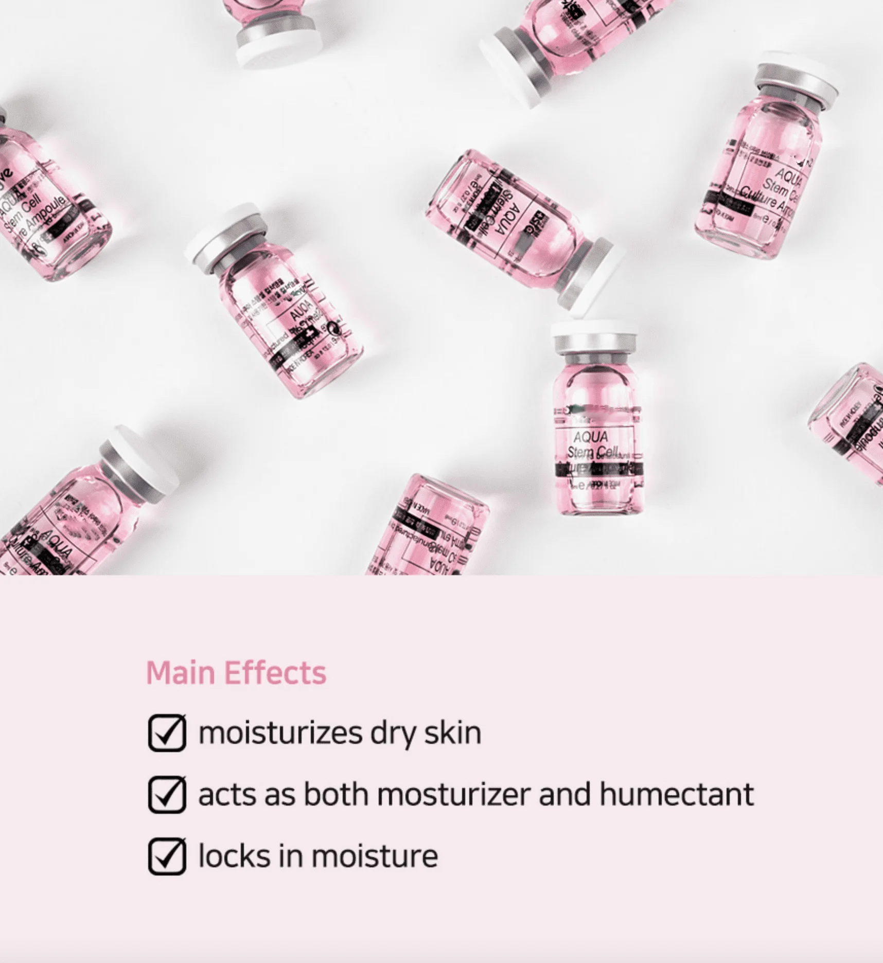 Korea 8ml BB Cream Hyaluronic Acid Facial Skin Booster Serum HA Collagen Ampoule Rejuvenation Serum For 0.25mm Microneedle