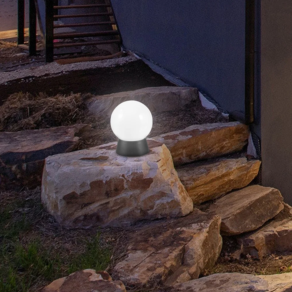 

Modern Wall Light Stainless Steel Acrylic Outdoor Indoor Lamp Garden Yard Lamp Corridor Wall-Mounted Ball Light