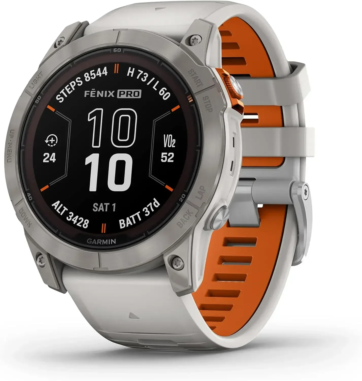 Fenix 7X Pro Sapphire Solar, Multi-sport GPS Smartwatch, Built-in Flashlight, Solar Charging Function