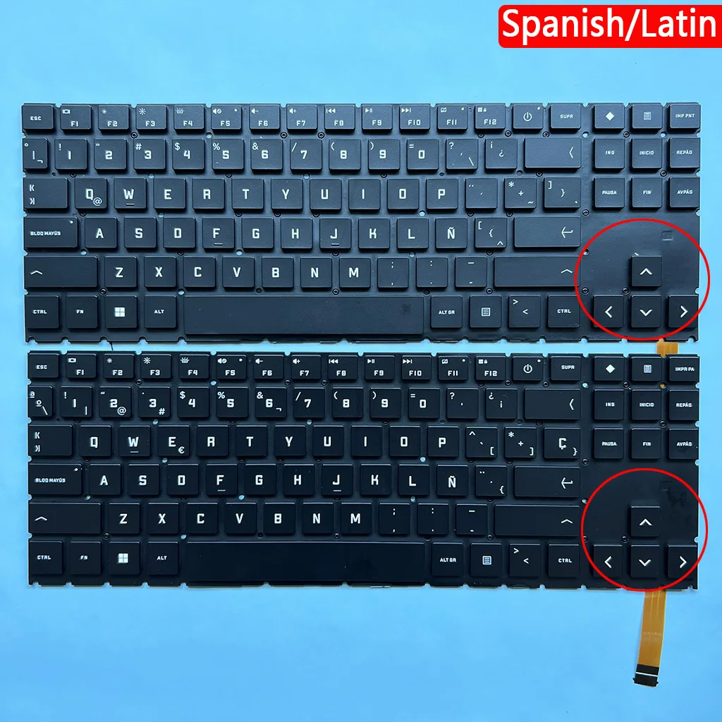 

Клавиатура с RGB-подсветкой для HP OMEN 15-EN0013DX/0023DX/0028AX/0013DX/1000NA 15-EK 15-EK0019NR 15-EK0020CA подходит для AMD