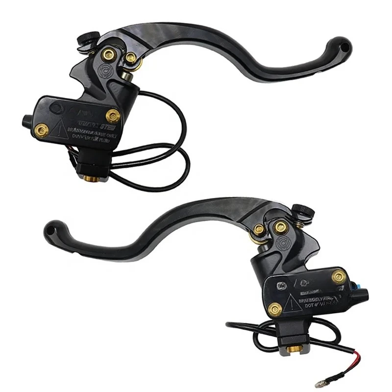 Guarantee Efficient Motorcycle Brake Pump 22mm Motorcycle Master Cylinder Durable Brake Handle