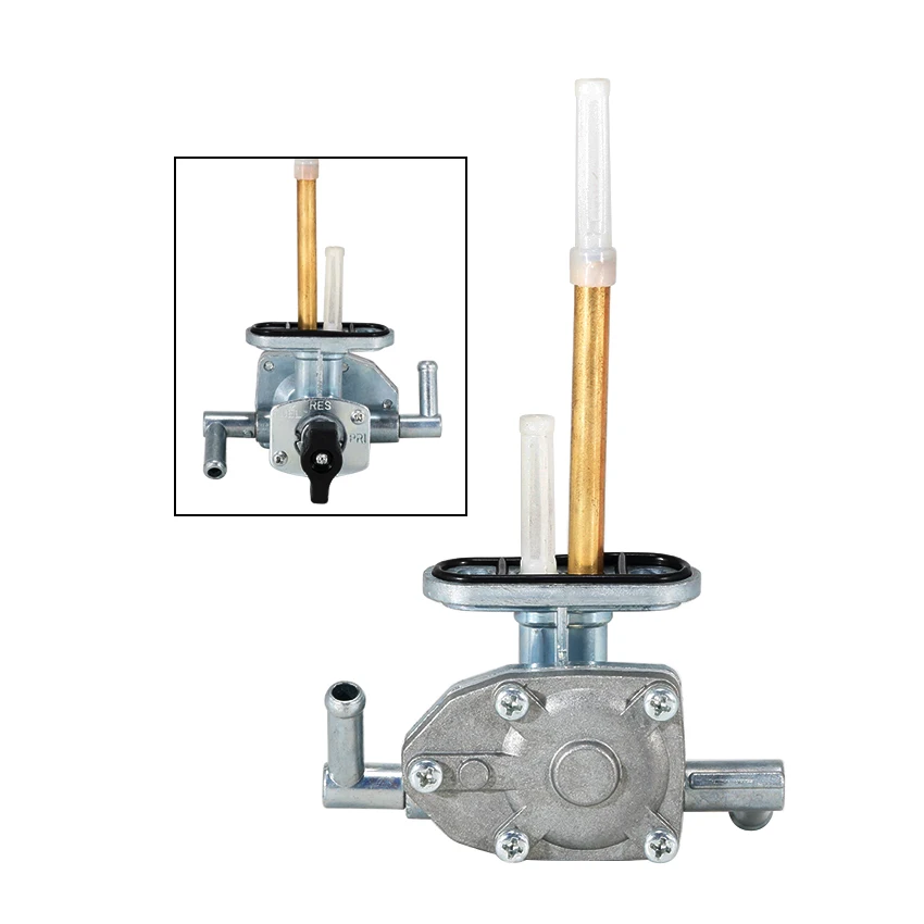 Motorcycle Gas Fuel Petcock Tap Valve Switch Pump For Suzuki LTF400 LT-F400 LT-F400F Eiger Auto 2WD 44300-38F02 44300-38F03