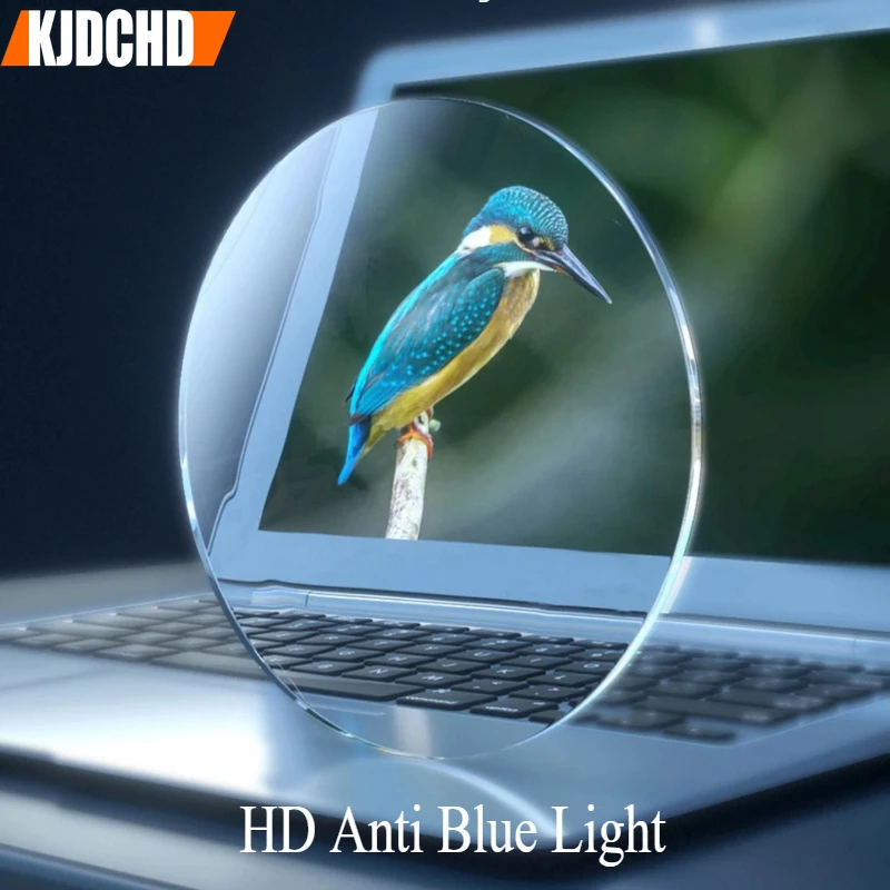 

HD линзы с защитой от синего света, оптические рецептурные линзы на заказ для близорукости, дальнозоркости, астигматизма, блокирующие синий свет 1,56/1,61/1,67/1,74