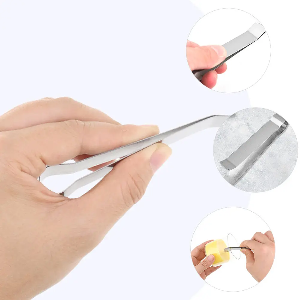 6Pcs Stainless Steel Wick Extinguisher Tweezers for Scented Aromatherapy Tea Light Jar Candles Smoke Out Tool