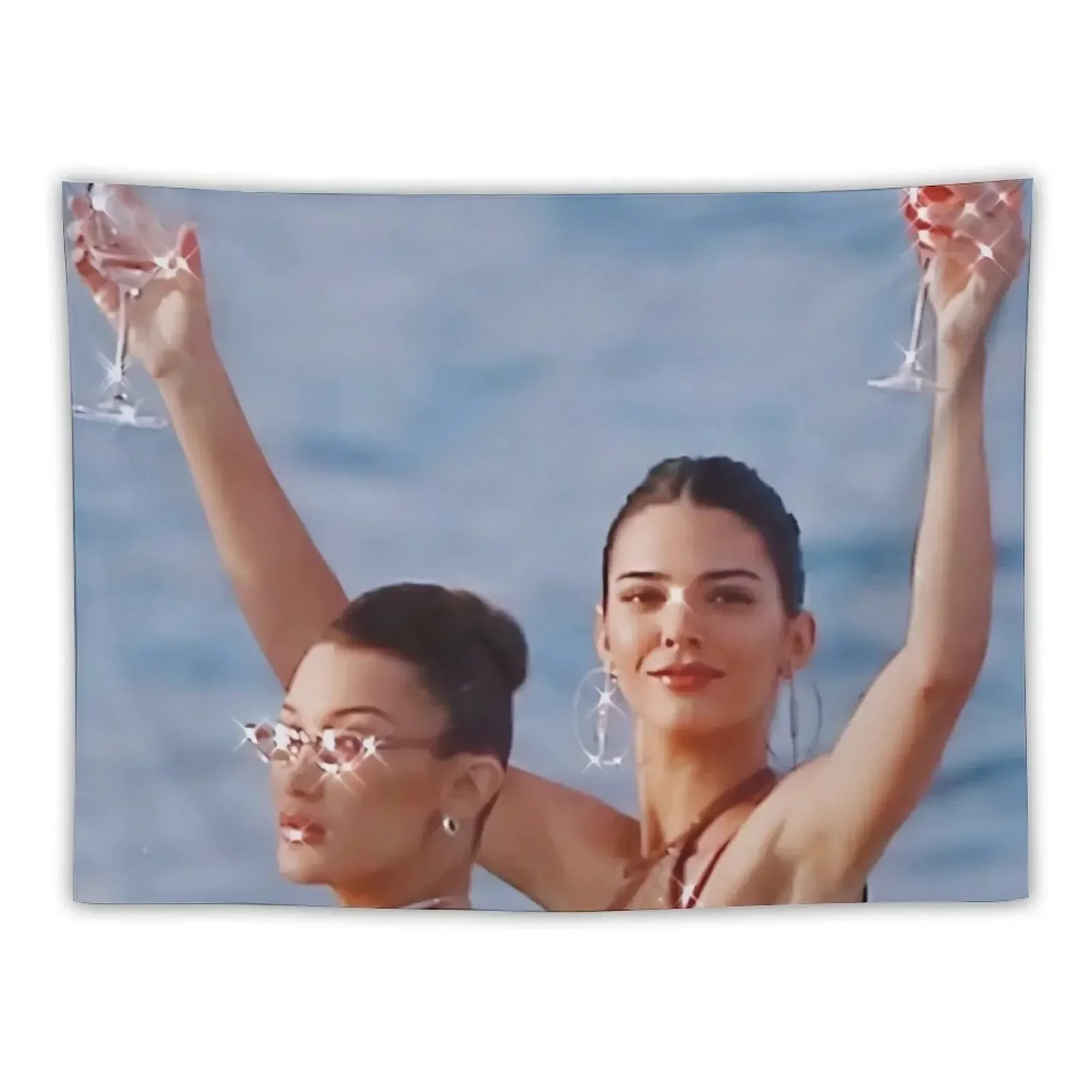 Kendall and Bella btch, you're a fan - Tapestry Wall Art Decoration For Home Tapestry