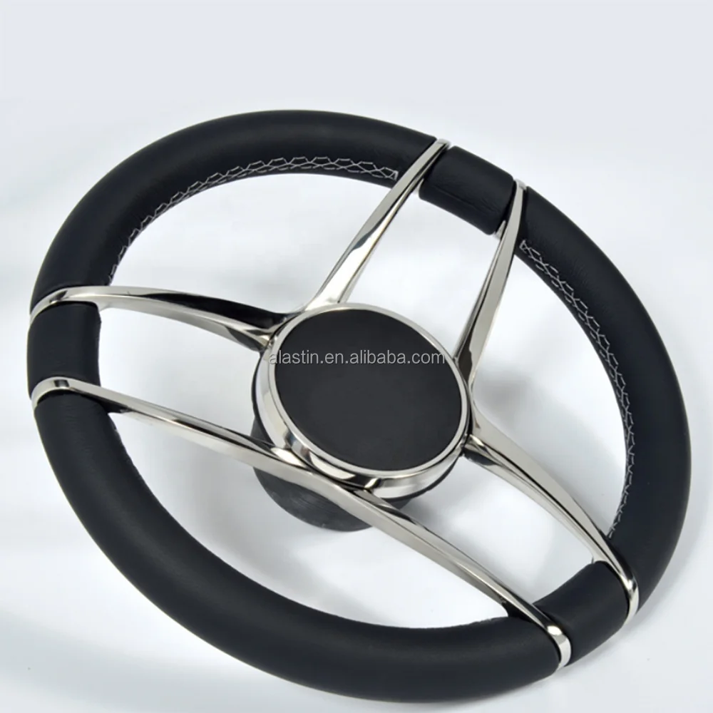 Stainless Steel Sailboat Steering Wheel High Quality Marine Steering Wheel 720mm 316/304 Boat Steering Wheel