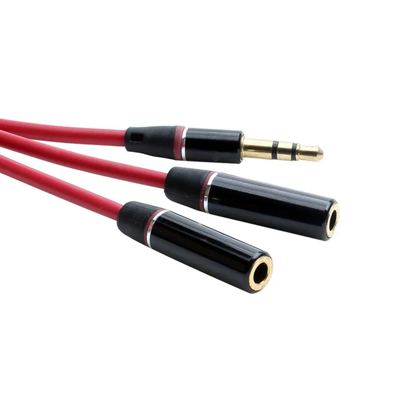

3.5mm Male To Female Audio Adapter 1/2 Couple Dual Jack Computer Headphone Speaker Interface Splitter