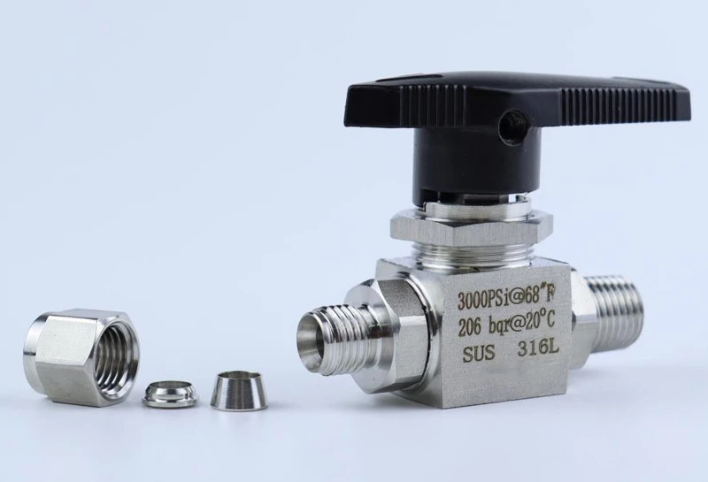 1/8 "3/8" bspt npt Stecker auf 3 6 mm 1/4 Zoll Rohr oder Kompression kugel hahn 316l Edelstahl psi Wasser Öl Gas – Detail 3