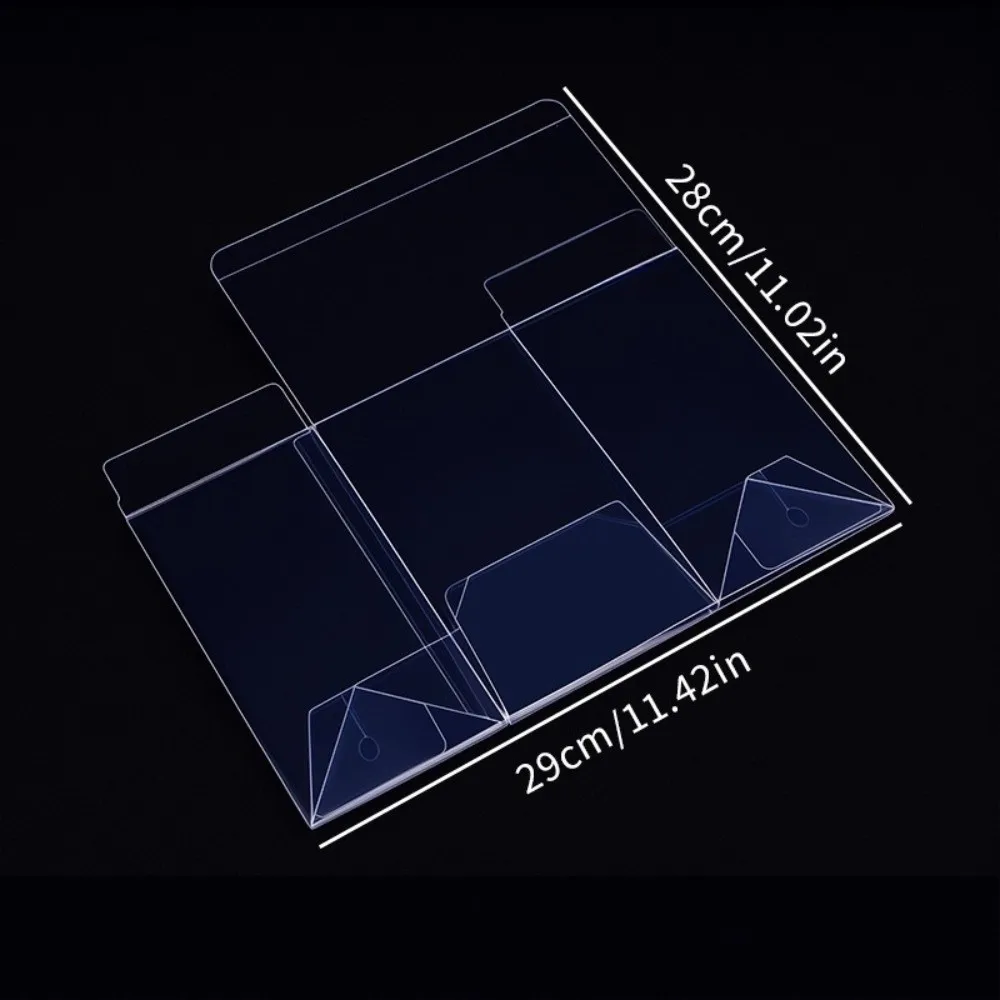5/10 pcs 360° Clear View Plastic Protective Cases Dustproof Durable PET Game Card Storage 0.5mm Thick for ETB Elit Trainer Box