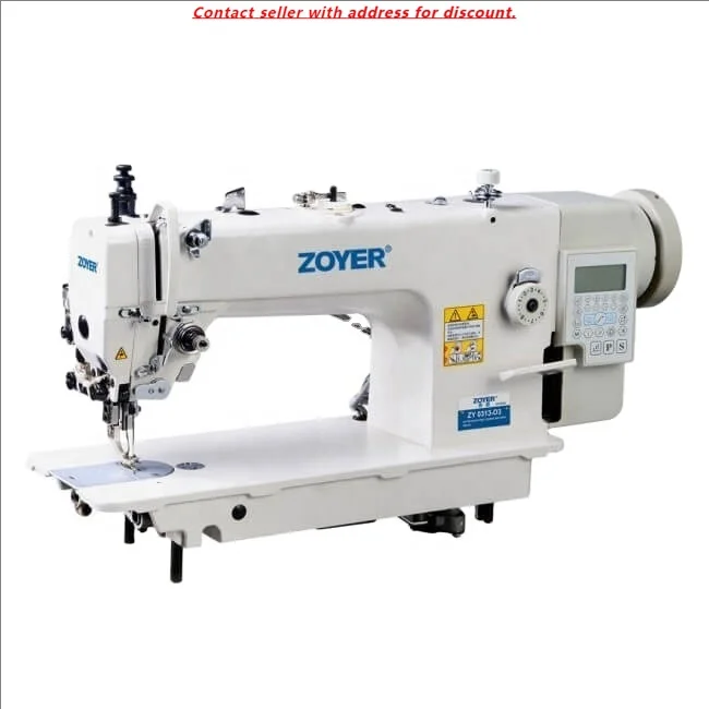

ZY3800D Industrial Sewing Machine Single Needle Automatic Direct Drive Lockstitch Flat-Bed Configuration Metal Gear Motor Core