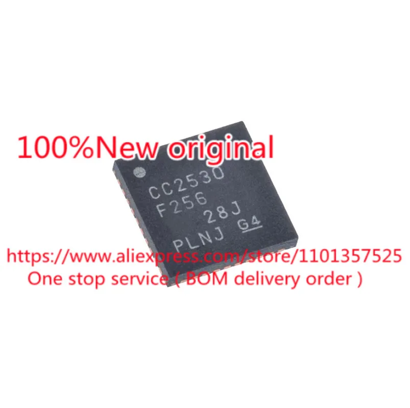 [5pcs]100%Original: CC2530F256RHAR CC2530 F256 - IC RF TXRX+MCU 802.15.4 40VFQFN