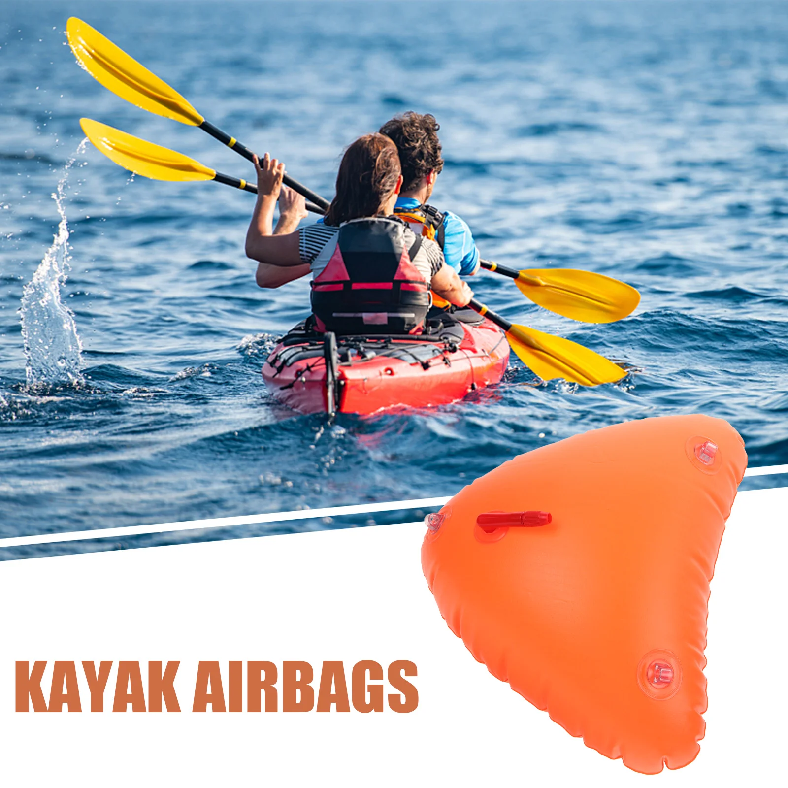 Stern Bag Kayak Airbag Floating Kayak Canoe Inflatable Airbag durable Paddle Board Deck Pvc Emergency Equipment Flotation Tools