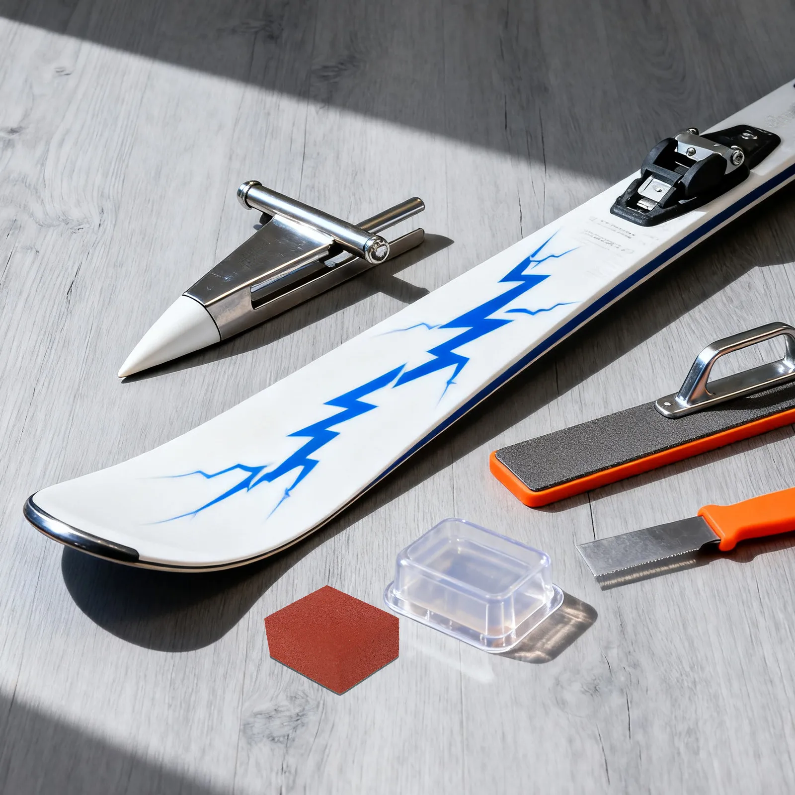 Snowboard Edge Tuning Tool Soft Gummy Stone Abrasive Rubber Block DIY Snowboard Ski Maintenance Kit Edge Sharpener Tuning