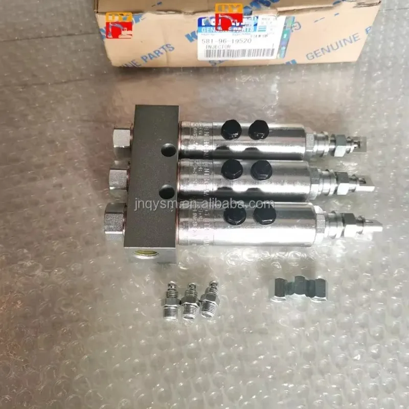 

Excavator Parts for PC1100 PC1250 PC2000 WA600 WA800 WA900 High Quality Original Parts 581-96-19520 Injector Assy