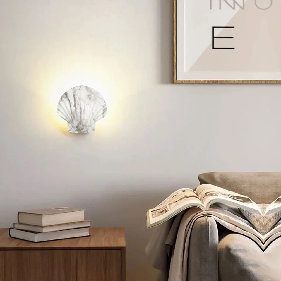 

LED Wall Light Nordic Simplicity Aluminium Shell AC85-265V Indoor Outdoor Waterproof Pastoral Led Lights For Home Garden Bedroom