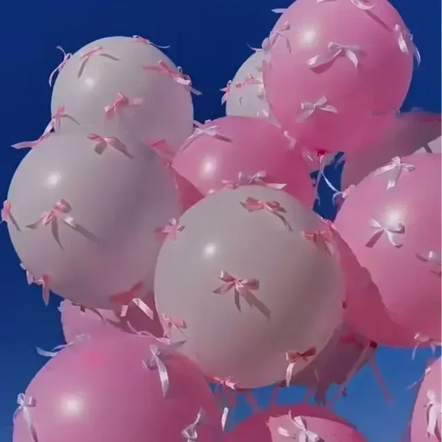 5 sztuk ślub różowy Ins łuk balon propozycja ceremonia 12 Cal pływający balon urodziny scena imprezowa aranżacja fotografia rekwizyty