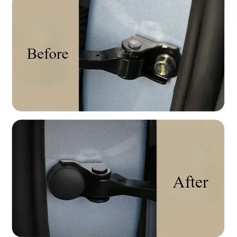 ل BYD سونغ زائد الختم U DMi/EV 2020-2025 السيارات الباب المحدد المسمار الغطاء الواقي مكافحة الصدأ قفل الباب اكسسوارات السيارات