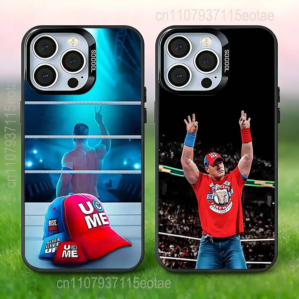 

John wrestler C-Cena Phone Case For iPhone 17,16,15,14,13,12,11,Pro,Max,Plus,E,Air,Mini Black Tpu IMD Cover