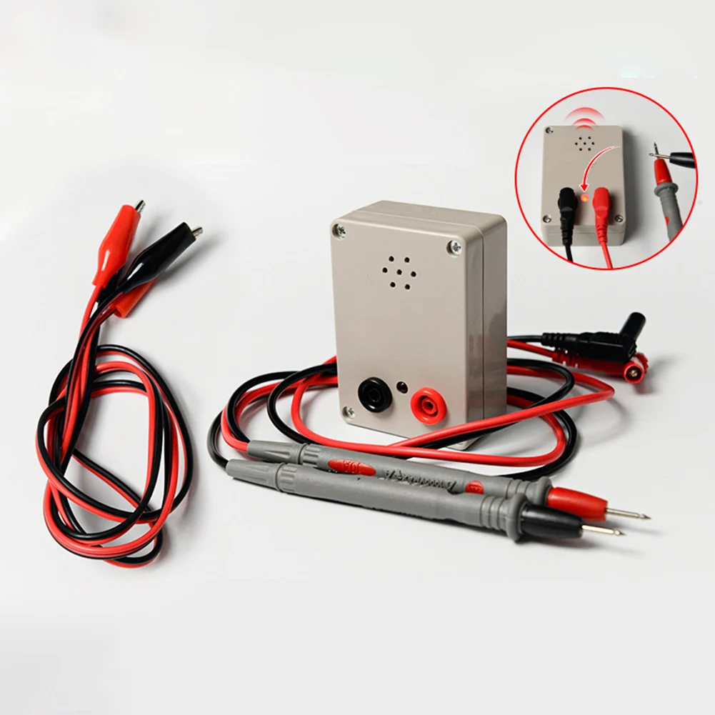 

9V Buzzer Tester Wire Tests PCB Cable Switchs Products Switchs Tester Professional Cables Test Tool Industrial Parts Kits