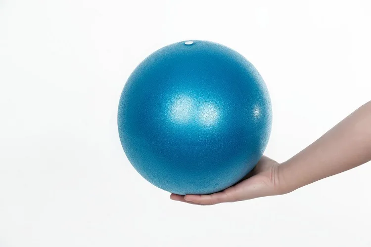 pilates gym mini pump 25cm 30cm Fitness Body Building PVC yoga ball