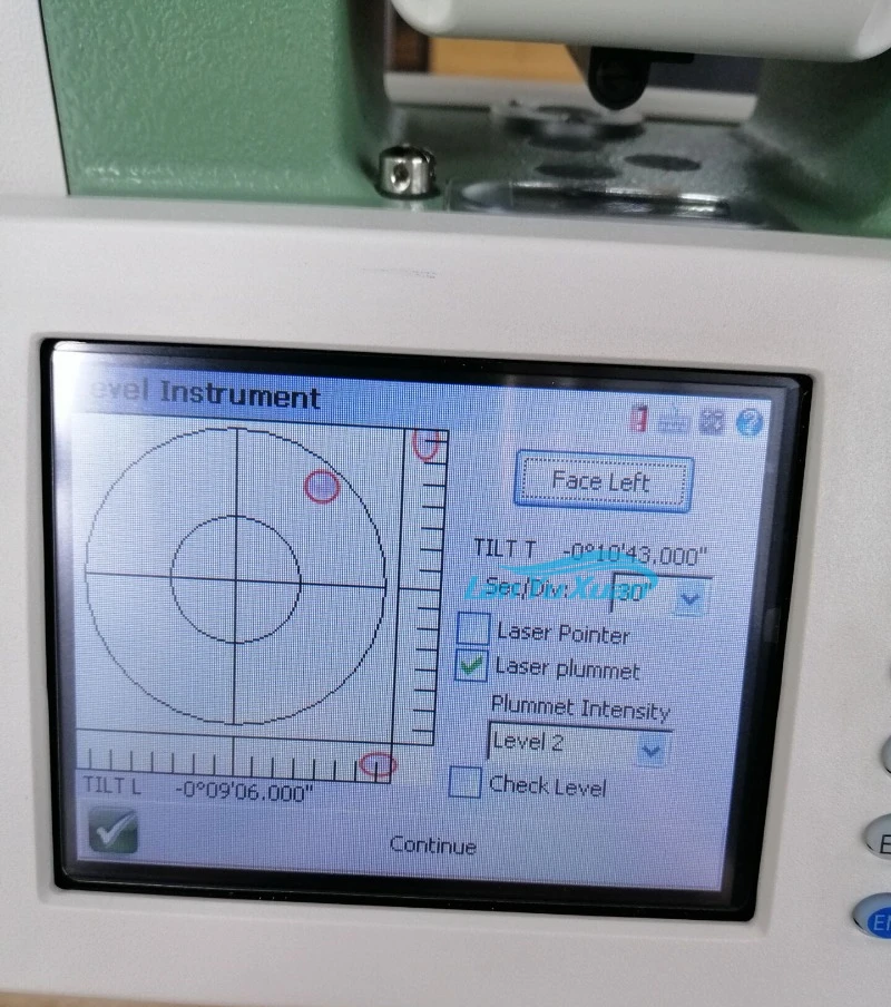 FOIF RTS362 1000m Reflectorless IP55 Biaxial Electronic Compensation Total Station With Touch screen