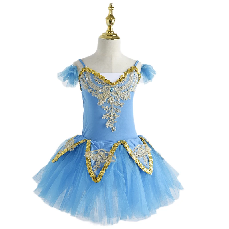 Dress Sleeping Beauty Pan Skirt Children Dance Costume Girls Professional Ballet Tutu Dress Show Window Show Performance