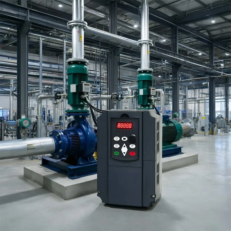 Inverter di Frequenza VFD da 1,5KW a 55KW, Ingresso 1P 220V 3P 380V, Uscita 3P 220V 380V, Controllore di Velocità Motore