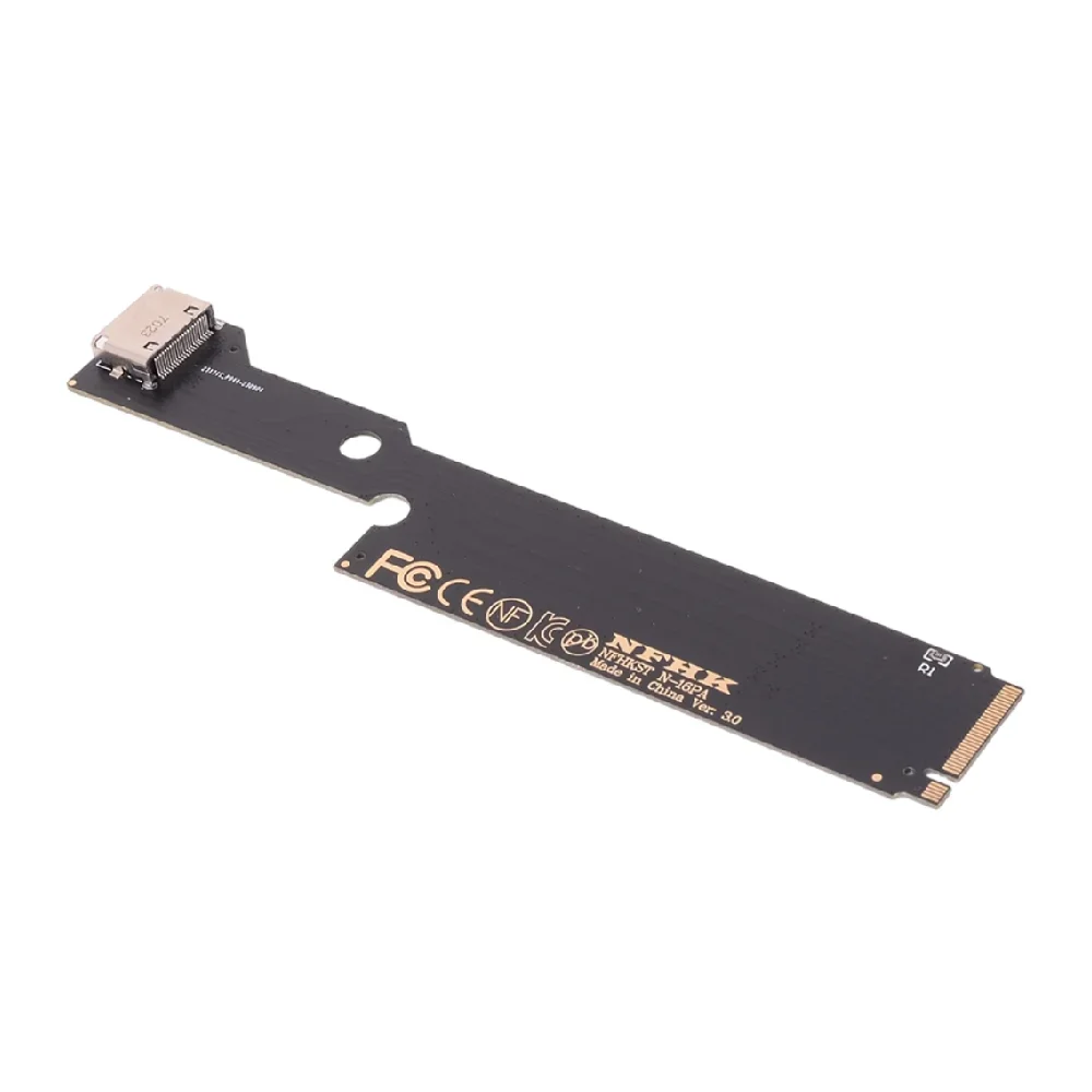 M.2 M-Key to OCuLink SFF-8612 Adapter Card for ThinkBook 14+ 16+, Laptop External Graphics Card eGPU PCIe Riser