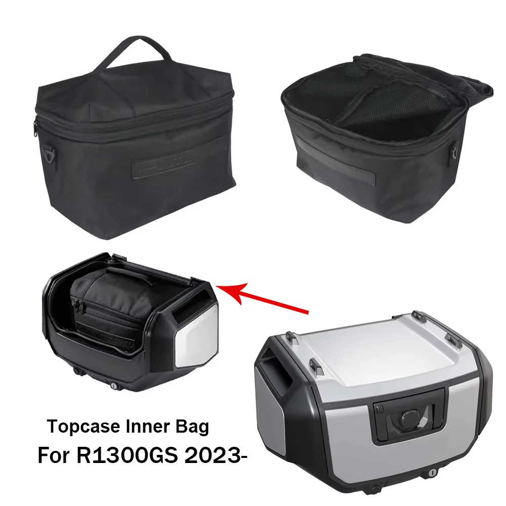 New Motorcycle Vario Rear Top Box Inner Liner Storage Bag Black Accessories For BMW R1300GS R1300 GS R 1300 GS 2023-2025