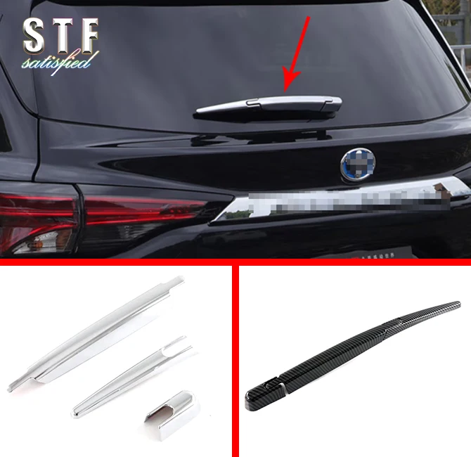 

ABS Rear Window Wiper Nozzle Cover Trim For Toyota Sienna (XL40) 2021 2022 Car Accessories Stickers W4