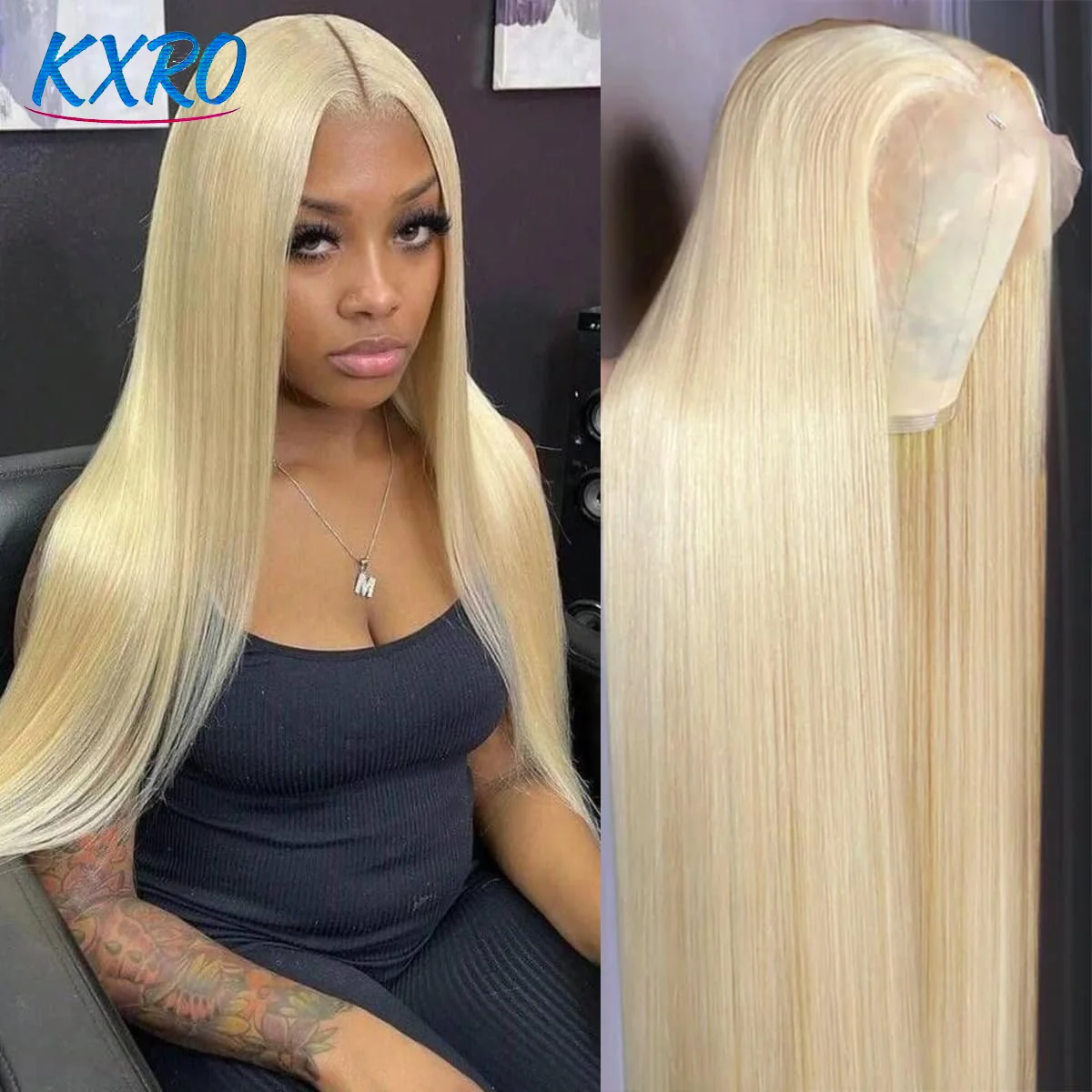 200% 250% Density Straight Silky 613 Hd Honey Blonde Lace Front Wigs Body Wave Human Hair 13x6 13x4 Hd Lace Frontal Wig Pre Plucked Brazilian Ponytail Human Hair Lace Frontal Wig For Women Ready to Wear On Clearance Sale Pre Plucked Wig Party Work