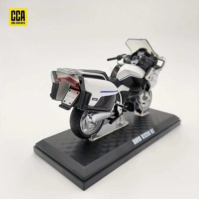 CCA a 1:12 white BMW R1250RT alloy motorcycle model collection metal toys simulation ornaments motorcycle boys gift