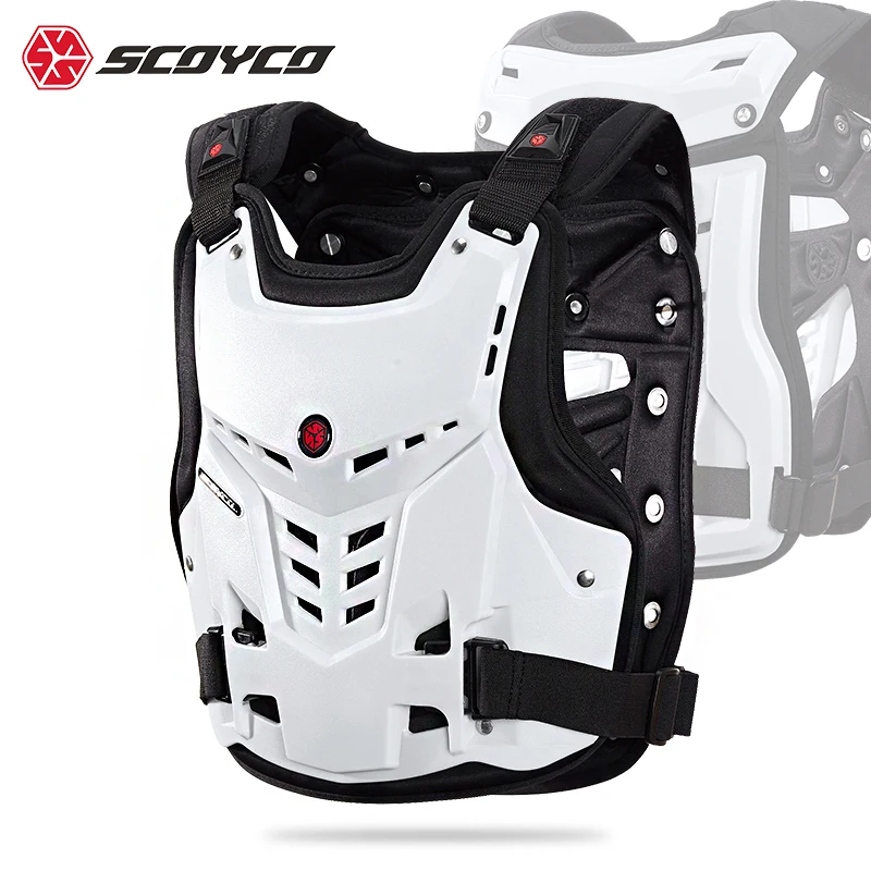 

Scoyco AM05 Off-road Motorcycle Armor Coat Chest Back Shock-resistant Men Motocross Riding Jacket Racing Protective Gear