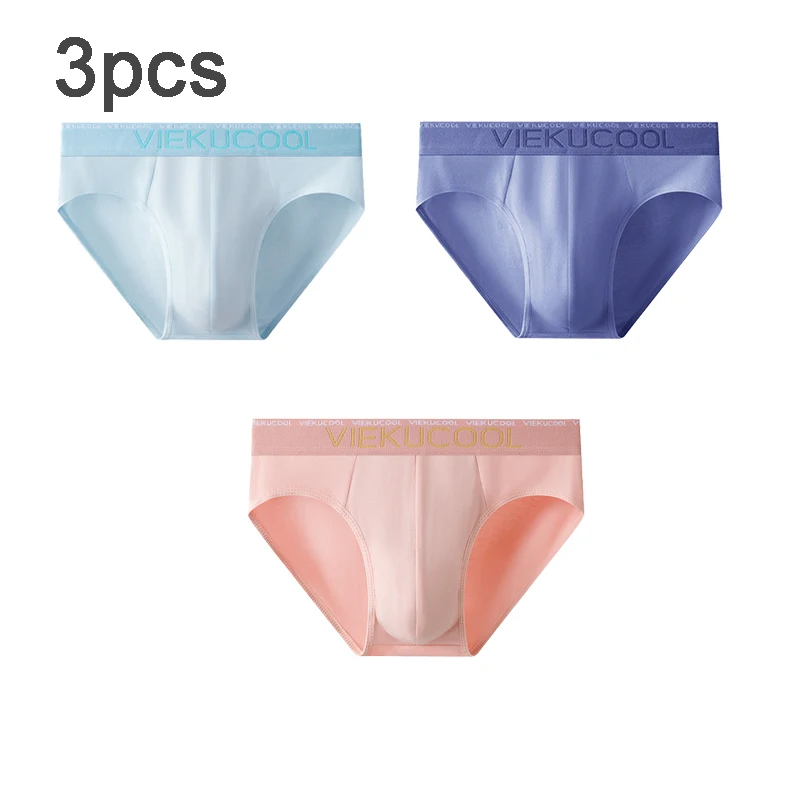 

Men's underwear, pure cotton boxer shorts, new antibacterial and breathable youth shorts 3PCS