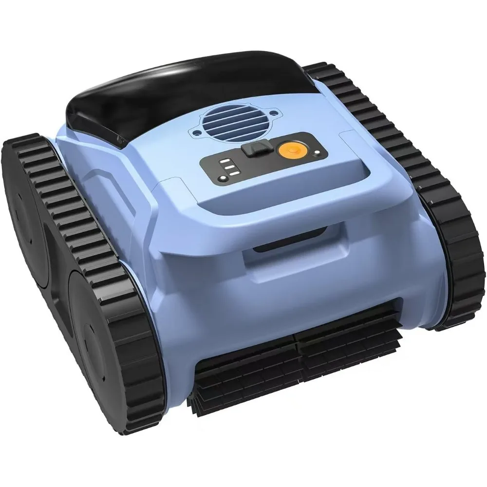 

Robotic Pool Cleaner for Inground Pool & Above Ground Pool Vacuum | 2150 Sq.ft Coverage | Smart Navigation | Cleans Floor, Walls