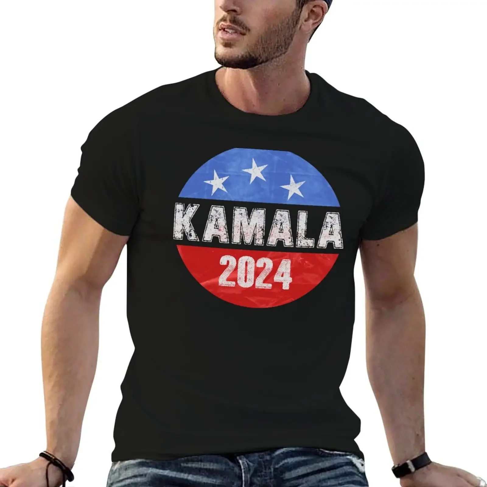 

Kamala 2024 T-Shirt graphic tee shirt tees oversized plus size tops mens plain t shirts