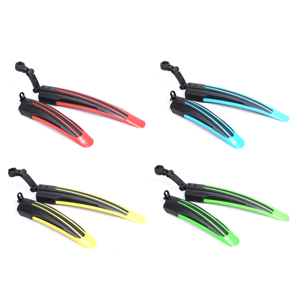 Durable Plastic Bike Rear Mudguard Adjustable Height Seat Post Frame Mount Quick Release Mountain Guard