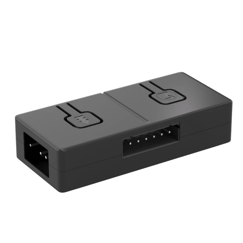 5V 3Pin ARGB To 12V 4Pin ARGB Converter 5V ARGB To 12V ARGB Converter 5V 3Pin Manual Controller Transfer Chassis Fan
