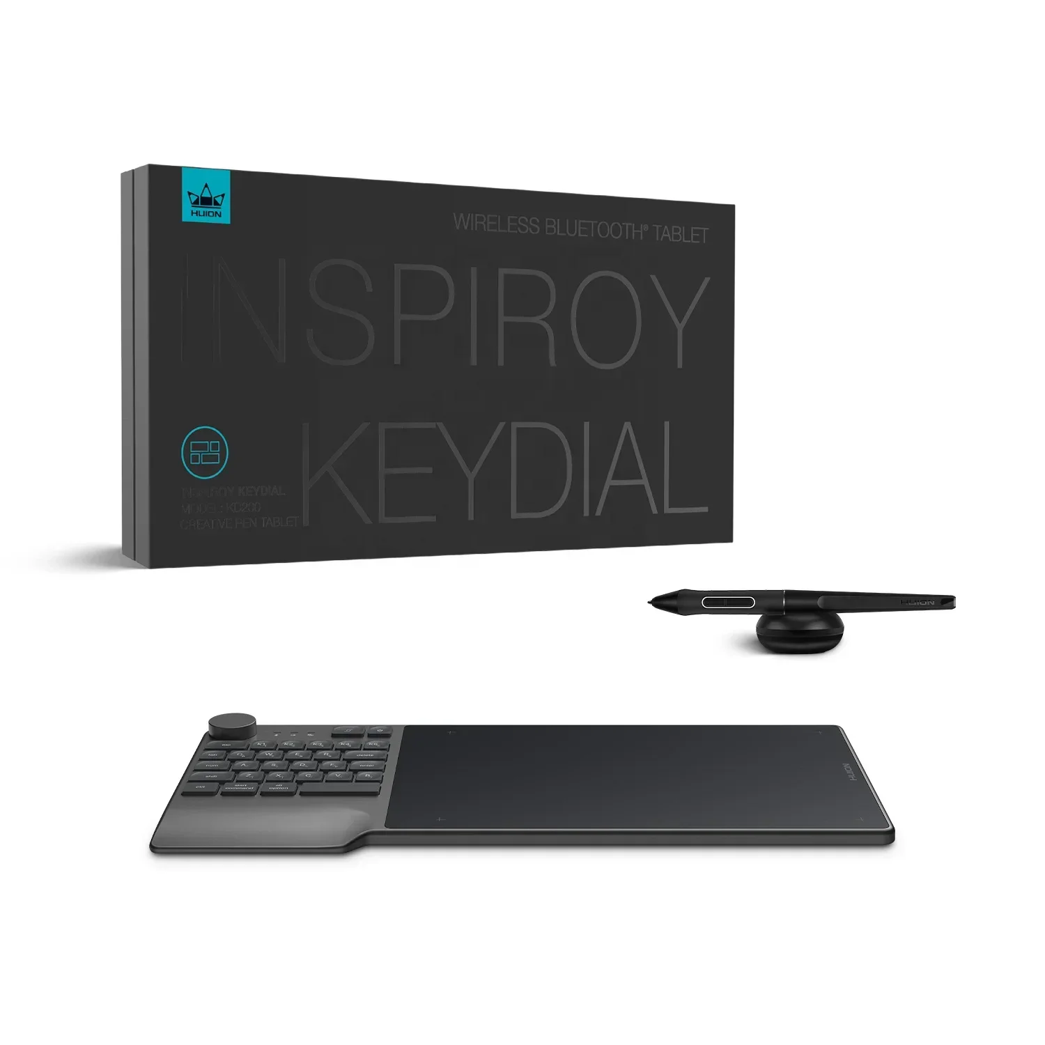 KD200 Keydial with keyboard wireless digital art drawing tablet tablet graphic drawing