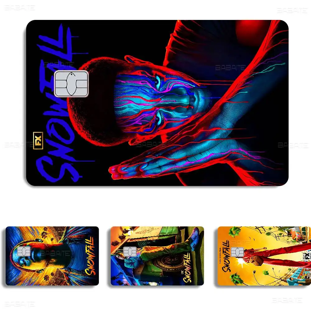 سنوفال المسلسل التلفزيوني فيلم أنيمي الكرتون ملصق فيلم الجلد لبطاقة الائتمان بطاقة حافلة البنك