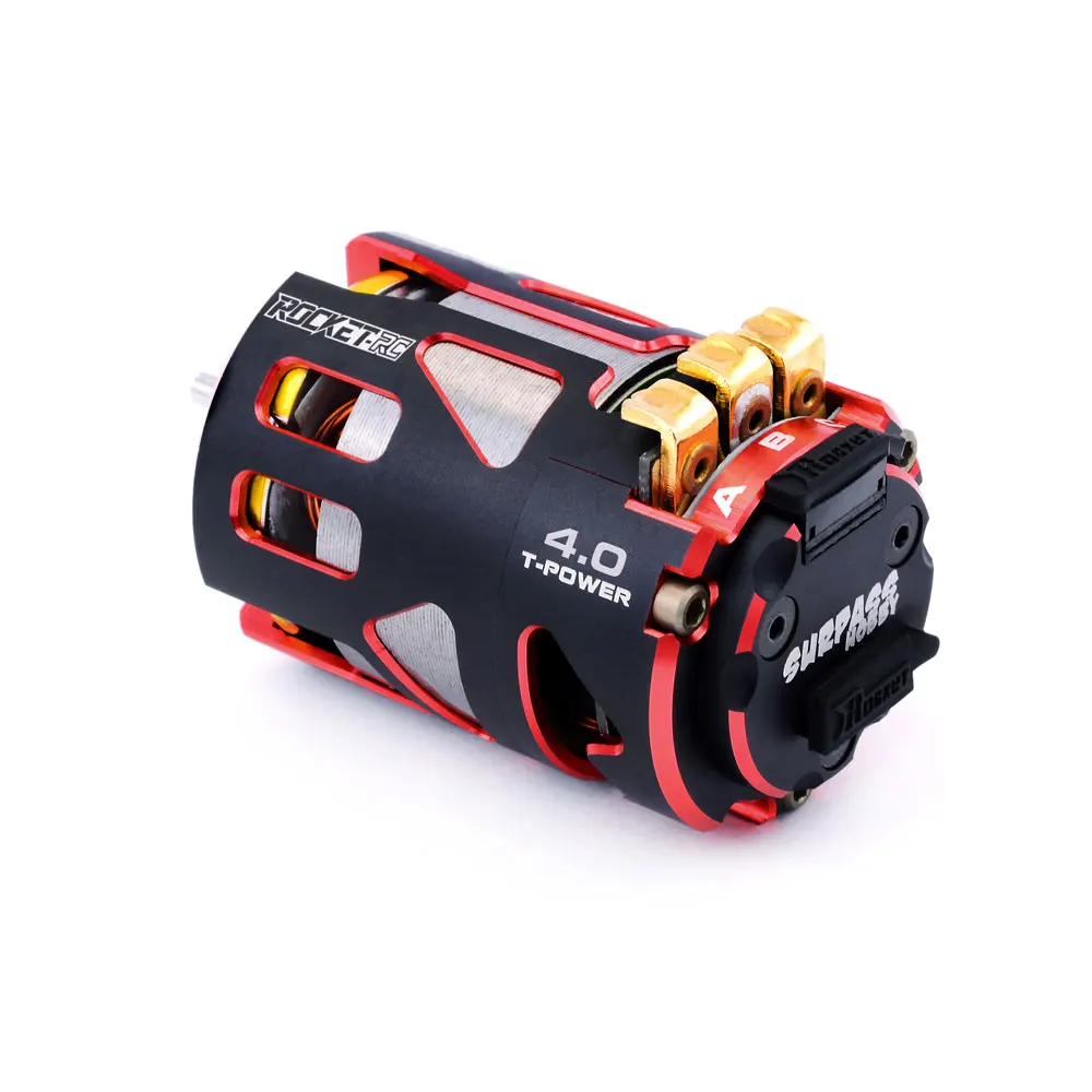 Rc Cars Rocket-RC 540-V4s STOCK SPEC Sensored Brushless Motor for Factory Outdoor RC Car High Speed Racing Car view 3