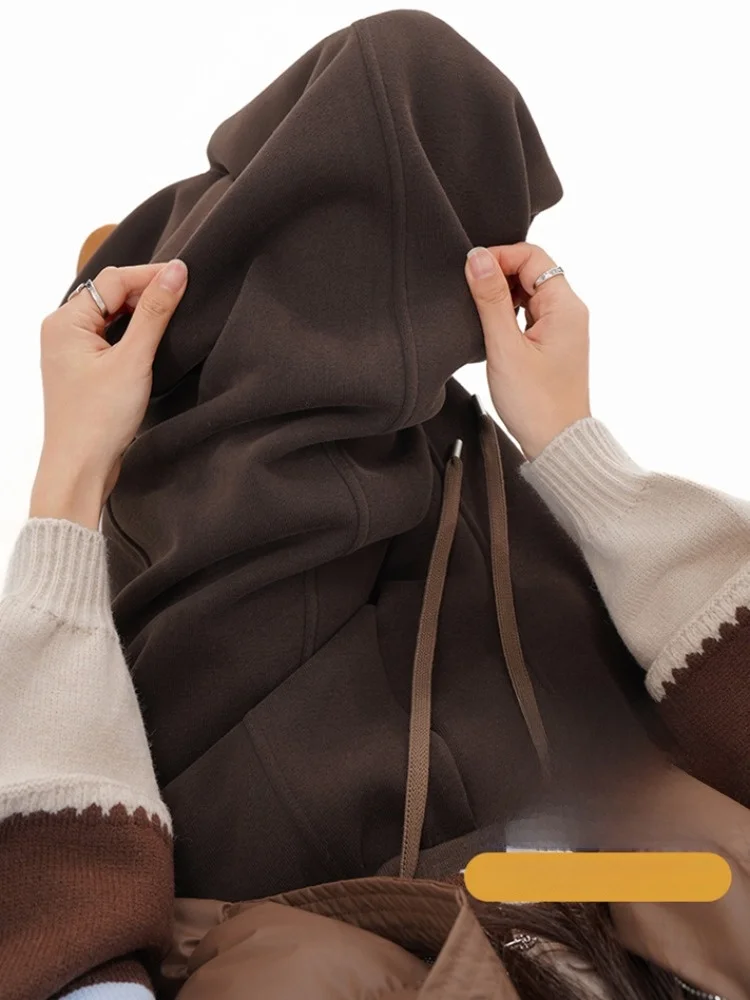 Pantaloni sportivi con coltello curvo a banana rossa americana Pantaloni sportivi invernali da donna Fce Thi Lazy Sle Pantaloni larghi casual a gamba larga