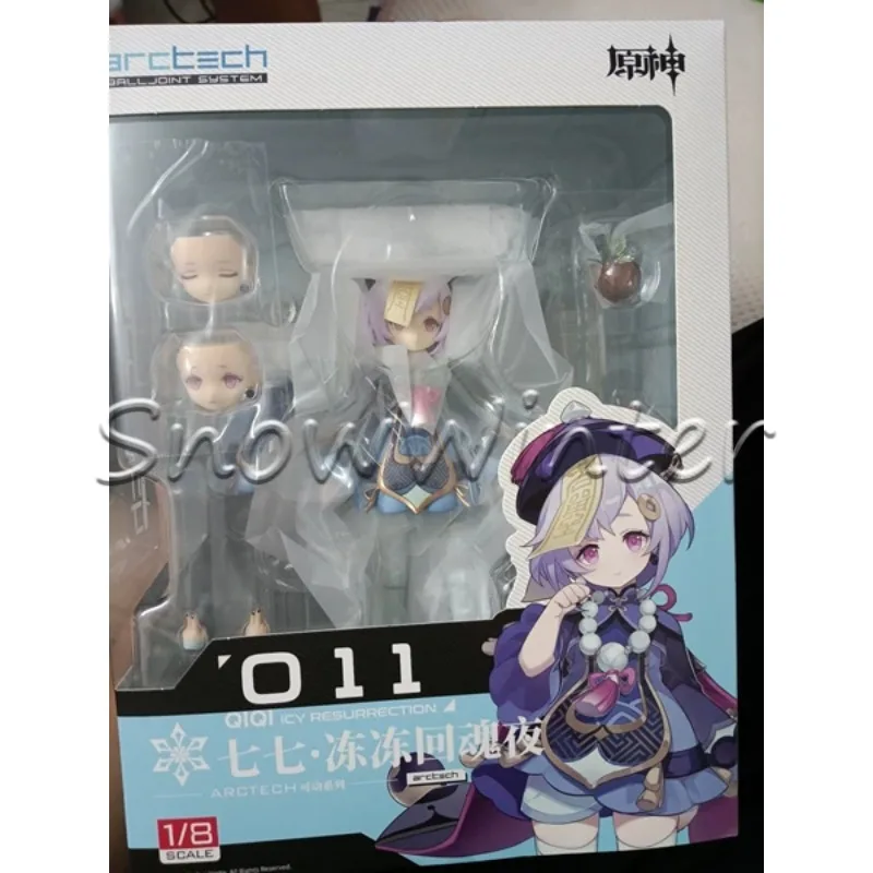 【In‑stock】APEX‑TOYS ARCTECH Genshin Impact Qiqi Icy Resurrection Ver. 1/8 Movable Anime Collectible Action‑Figure Ornament